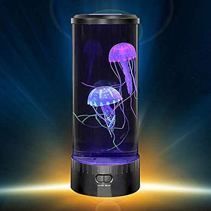 Large round LED Jellyfish Lamp – the Ultimate Sensory Fake Aquarium for Decoration