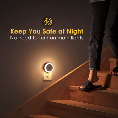 LED Baby Night Lights Plug into Wall [4Pack]