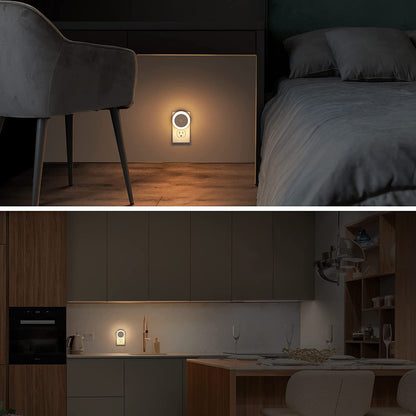 LED Baby Night Lights Plug into Wall [4Pack]