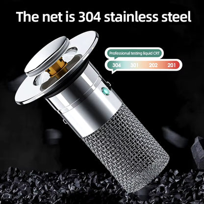 Washbasin Leak Plug, Stainless Steel Odor Proof Bouncing Core