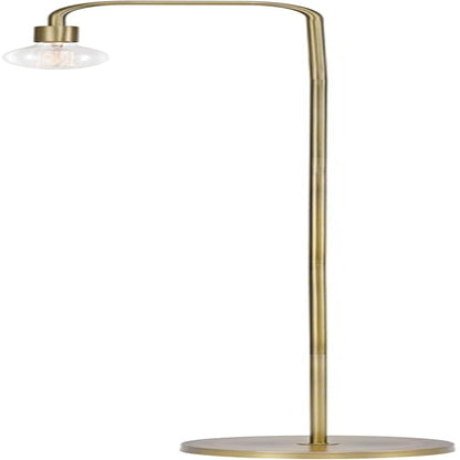 Floor Lamp, Matte Brass, In-Line On/Off Foot Switch