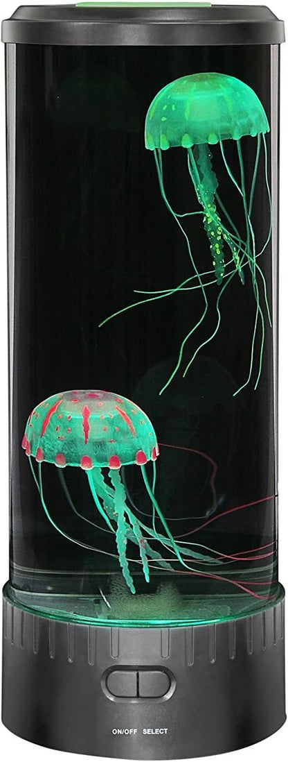 Large round LED Jellyfish Lamp – the Ultimate Sensory Fake Aquarium for Decoration