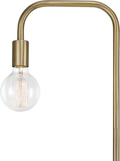 Floor Lamp, Matte Brass, In-Line On/Off Foot Switch